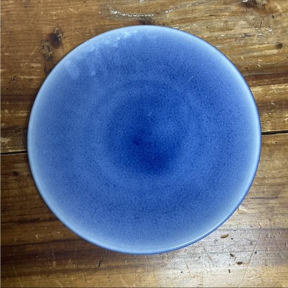 Jars France Ceramics 
Bleu Chardon Dessert Plate 
blue  new - Picture 3 of 7
